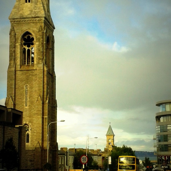 Einkaufstraße in Dun Laoghaire
