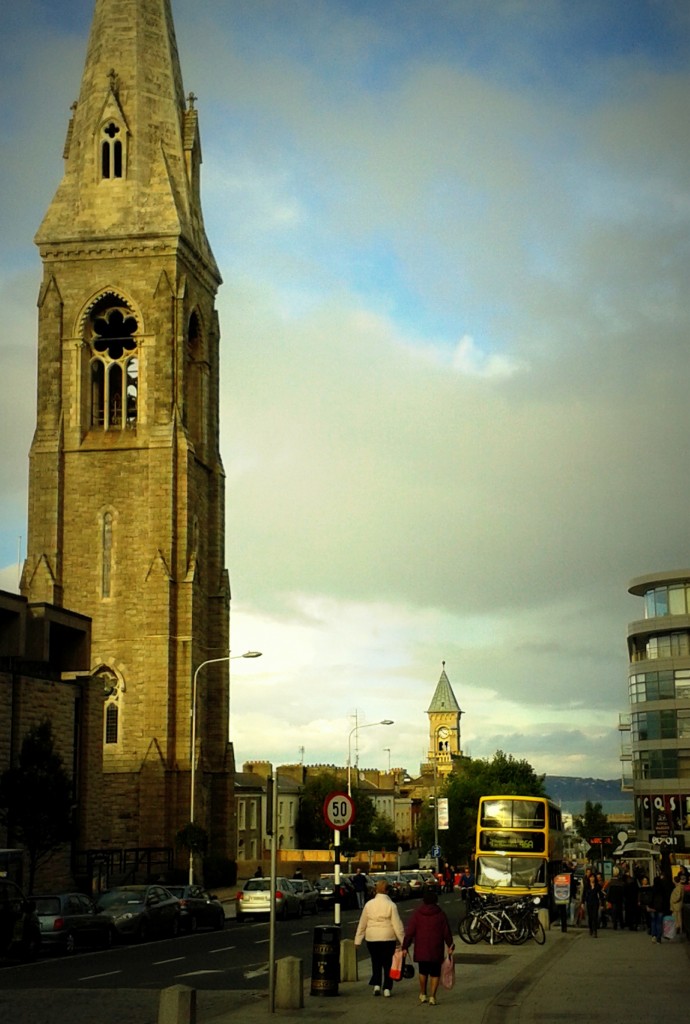 Einkaufstraße in Dun Laoghaire