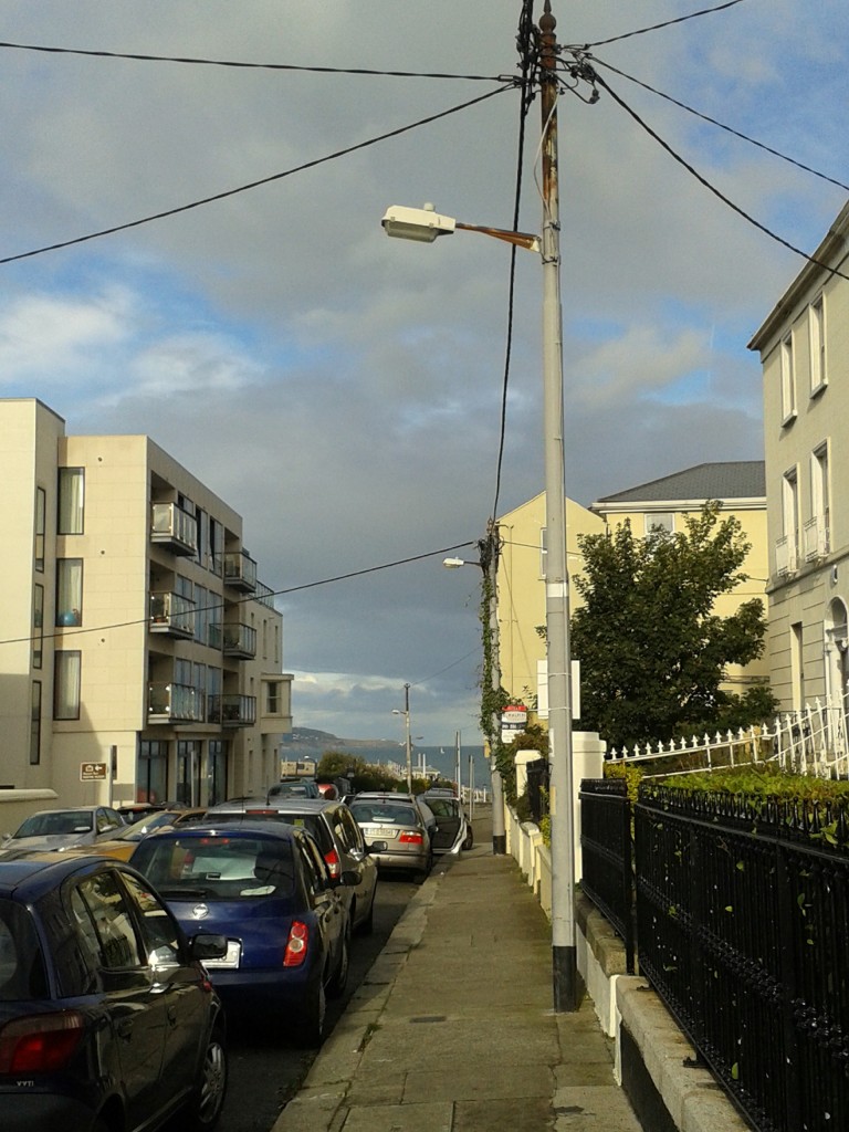 Meine Straße mit Meerblick